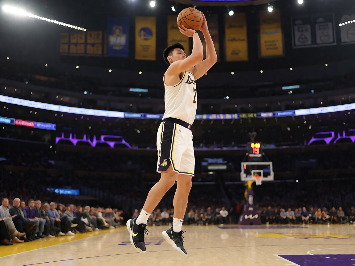 NBA洛杉矶湖人对阵金州勇士比赛精彩瞬间